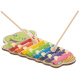 Aga Buntes Holz Xylophon für Kinder Raupe