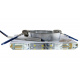 BERGE Pendelleuchte Deckenstrahler Deckenleuchte BRG71020 - GU10 - quadratisch + LED-Streifen 3W kaltweiß