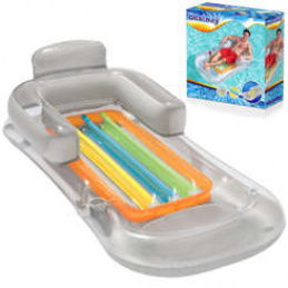 Bestway Aufblasbare Matratze mit Rückenlehne 1,61 m 43028 universal