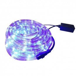 E12B1 WĄŻ ZEWNĘTRZNY LED LAMPKI 10M BLUE