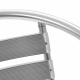 Linder Exclusiv Gartenstuhl MC4602 – Stapelbar, rostfrei, pflegeleicht, stabil & langlebig, modernes Design