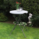 Linder Exclusiv Gartentisch Klappbarer ideal für wenig platz MC4700 80x110 cm