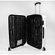 Aga Travel Kofferset 3 Teilig Hartschale Leicht ABS+PC Reisekoffer Haltbar Trolley Handgepäck Sets mit TSA Schloss und 4 Rollen MR4656 Weiß