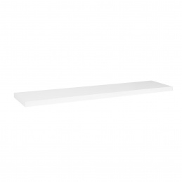 Aga Wandregal 120x23,5 cm Weiß