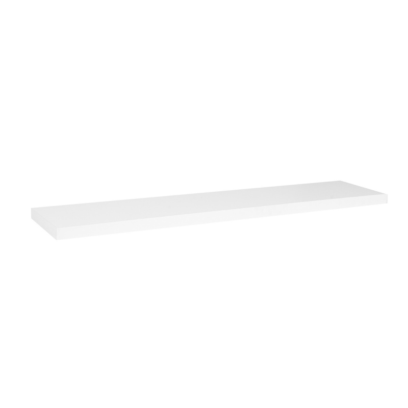 Aga Wandregal 120x23,5 cm Weiß
