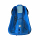 Aga Kinder Schlitten  DS493 Blau, Kinderschlitten aus Kunststoff, Stabiler Schneebob, Rodelschlitten für Kinder