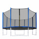 Aga SPORT PRO Trampolin 366 cm 12 ft Blau + Schutznetz