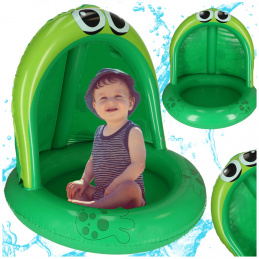 Basen dmuchany ponton z daszkiem żaba żabka 95cm