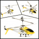 Aga RC Hubschrauber SYMA S107H 2.4GHz RTF gelb