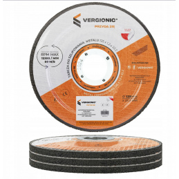 Brusný kotouč na kov 125x6,0x22,4mm - 3 ks