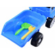 TRAKTOR Scooter mit Anhänger ZA3746 - Blau