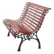 Linder Exclusiv Gartenbank Parkbank Gartenmöbel Holzbank MC4415 150x70x81 cm