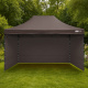 Aga Pavillon, Pop-up-Pavillon, Partyzelte, Faltpavillon  3x4,5m Braun