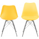 Aga Esszimmerstuhl, Skandinavischen Design MR2040,Küchenstuhl Gelb