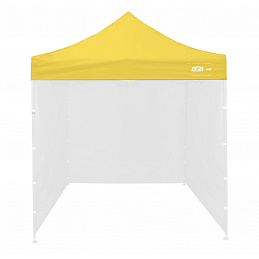 Aga Dach zum Verkaufsstand 2x2m Gelb