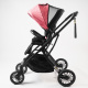 Aga Sportwagen Schwarz/Rosa