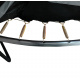 Aga SPORT EXCLUSIVE Trampolin 366 cm 12 ft Grau + Sicherheitsnetz + Leiter