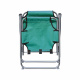 Linder Exclusiv Klappstuhl Oxford PO2600P Petrol – Campingstuhl & Angelstuhl, bis 100 kg, Dunkelgrau Faltbar Stuhl, Gartenstuhl