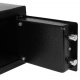 Safe Tresor klein mit Schlüssel Schwarz ISO 8800
