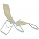 Aga Garten-Liegestuhl SIESTA Beige