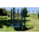 Aga SPORT TOP Trampolin 150 cm Dunkelgrün + Schutznetz