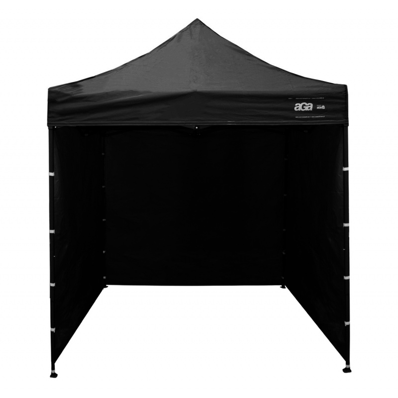 Aga Pavillon, Pop-up-Pavillon, Partyzelte, Faltpavillon  3x3m Schwarz