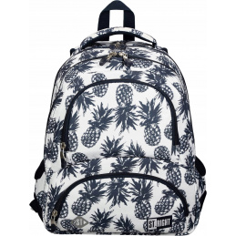 St.RIGHT Schulrucksack  Pineapples mit vier Kammer
