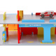 Aga4Kids Garage Hubert Spielset,Parkhaus,Lift Auto Garage aus Holz