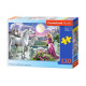 CASTORLAND Puzzle 120 Teile - Prinzessin und ihre Einhörner