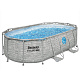 Basen stelażowy Power Steel Swim Vista z oknem 427x250x100 14x8FT BESTWAY 7w1