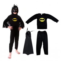 Aga4Kids Kinderkostüm Batman S 100-110 cm