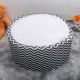 Aga Bällebad für Baby ab 1 Jahr, Rundes Weiches Schaumstoff Bällepool mit 200 Bälle, 90x40 cm Ballgrube Spielzeug für Kleinkinder,