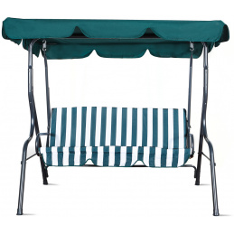 Aga Gartenschaukel MAJKA Grün Weiß