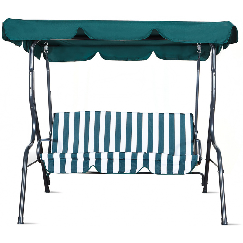 Aga Gartenschaukel MAJKA Grün Weiß