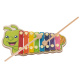 Aga Buntes Holz Xylophon für Kinder Raupe