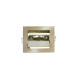 SMART Pendelleuchte BRG70451 Deckenstrahler Deckenleuchte Deckenlampe-Aluminium - quadratisch - Chrom matt