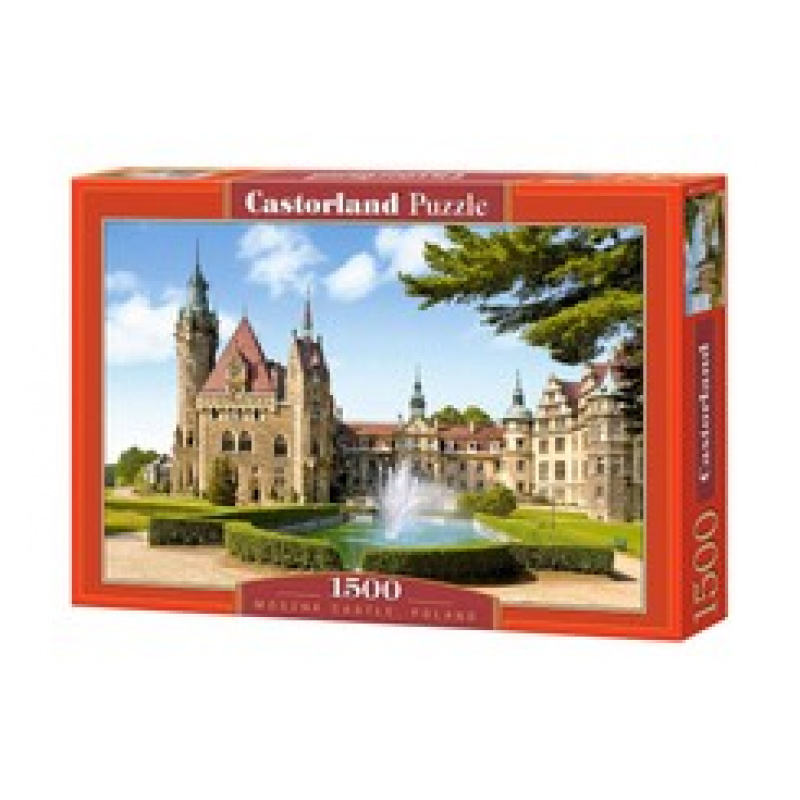CASTORLAND puzzle 1500 Teile - Schloss Moszna, Polen