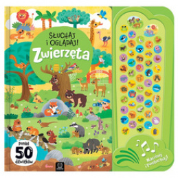 Aksjomat Słuchaj i oglądaj! Zwierzęta.  ponad 50 dźwięków KS1137 uniwersalny