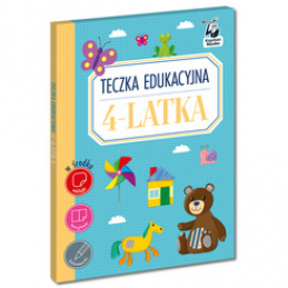 Kapitan Nauka Teczka edukacyjna 4-latka KS1219 uniwersalny