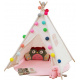 Indianerzelt für Kinder Teepee Wigwam 90cm