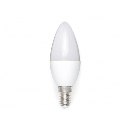 LED žárovka C37 - E14 - 3W - 270 lm - studená bílá
