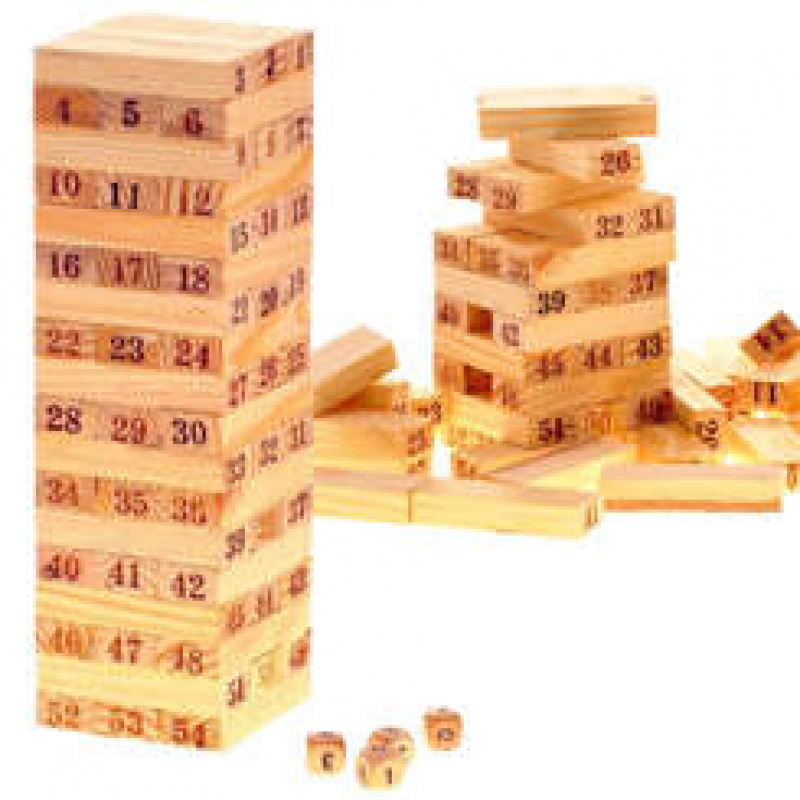 Holzturm JENGA STOCK TOWER GR0189