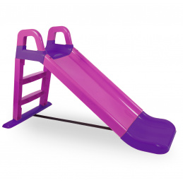 Doloni Kinderrutsche, Gartenrutsche 140 cm Rosa-violett