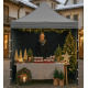Aga Scherenzelt PARTY 2x3m Grau