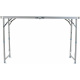 Linder Exclusiv Camping Klapptisch aus Aluminium mit Tragegriff 120x60x54/70 cm