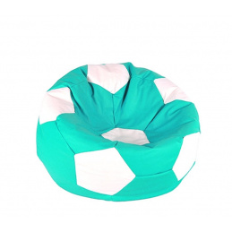 Aga Sitzsack Relaxationbag BALL XXXL Weiß - Türkis