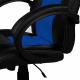 Aga Spielstuhl, Bürostuhl,Drehbarer Spielstuhl, Gamingstuhl, Racing Schreibtischstuhl, Chefsessel Schwarz - Blau