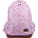 St.RIGHT Schulset Flowers Zweikammerrucksack mit Federmäppchen