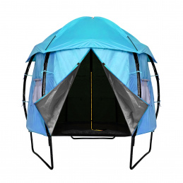 Aga Trampolin Outdoor Zelt EXCLUSIVE 250 cm (8 ft) Hellblau