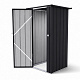 Aga Gartenhaus 94x103x173 cm Grau